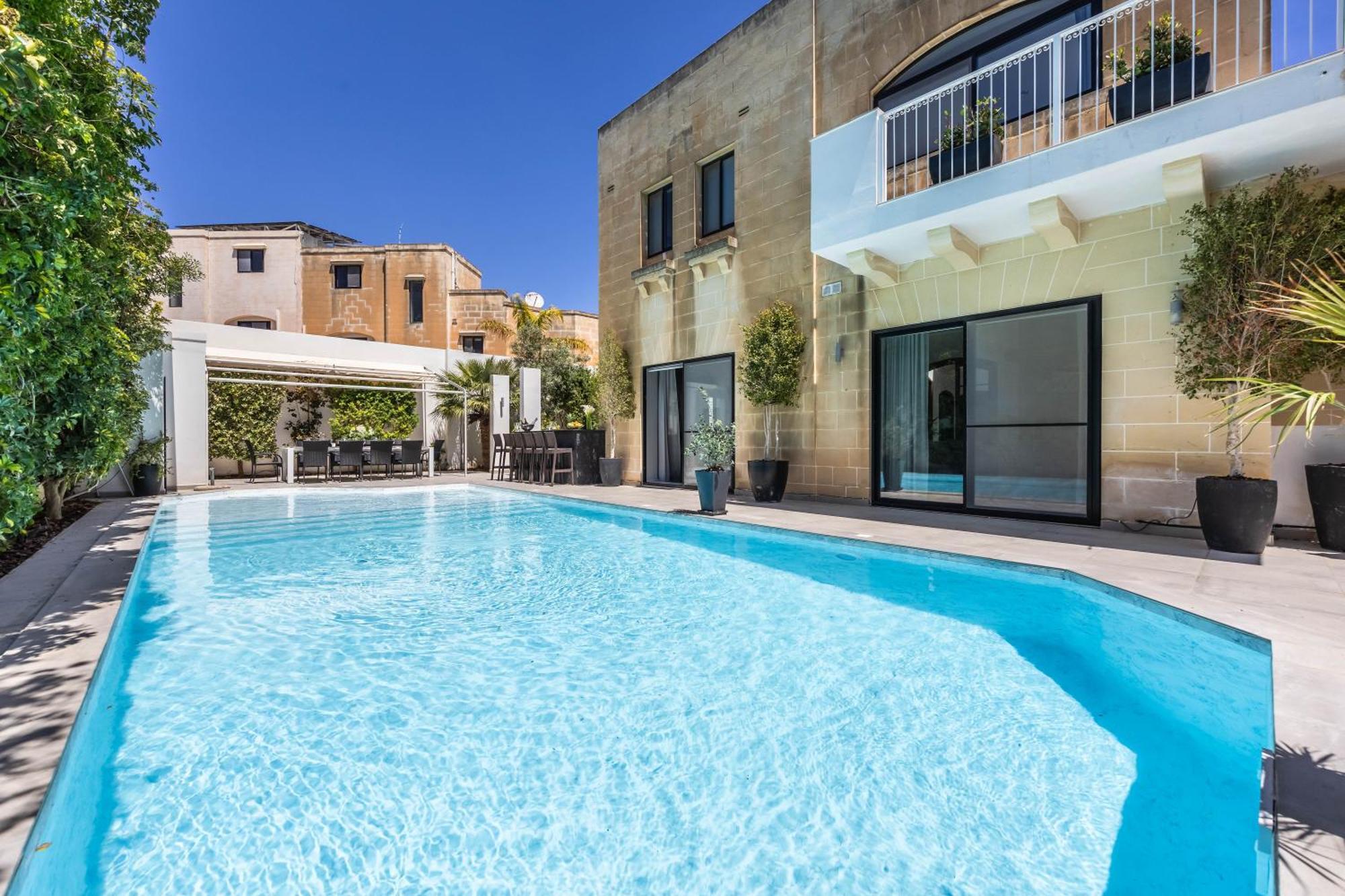 Luxurious Villa 5 Bedroom Pool, 3Min From St Julian'S Is-Swieqi Екстер'єр фото