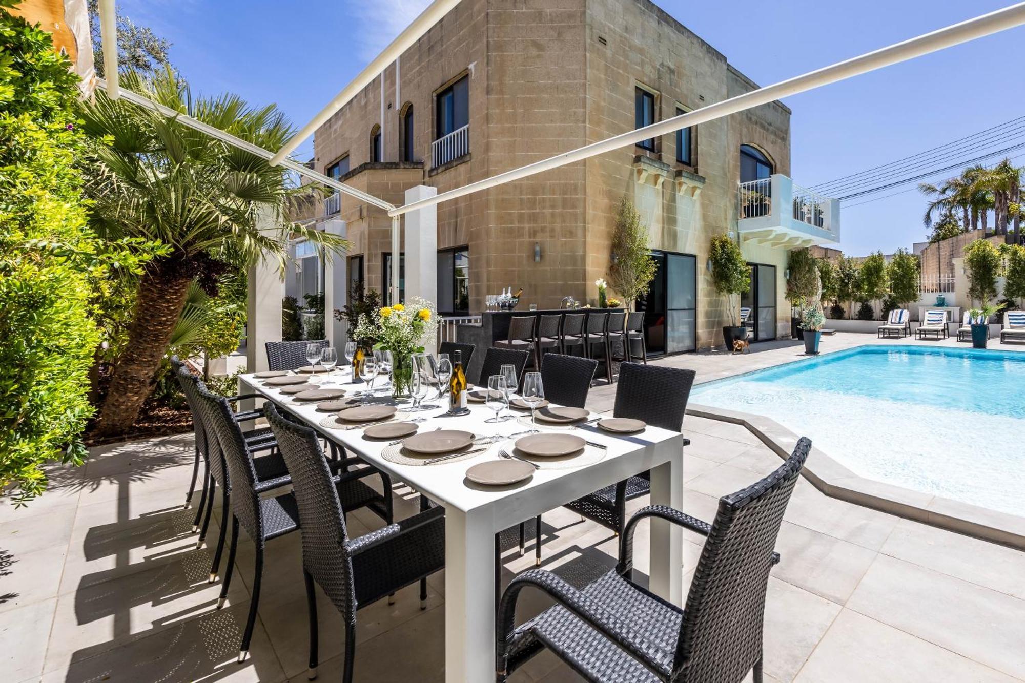 Luxurious Villa 5 Bedroom Pool, 3Min From St Julian'S Is-Swieqi Екстер'єр фото